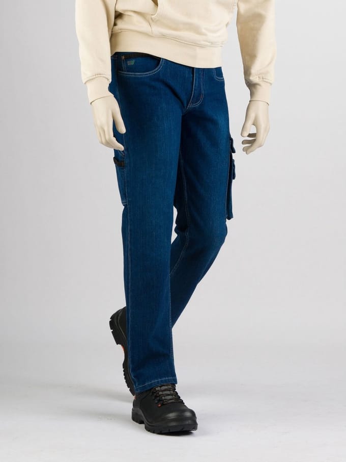 247 Jeans Spijkerbroek Rhino S20 Blauw - Werkkleding - 32/32