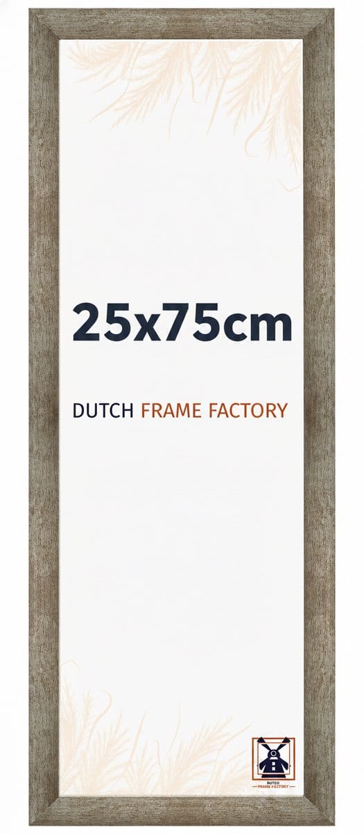 Fotolijst 25x75 cm - MDF - Metaal Vintage - Benno