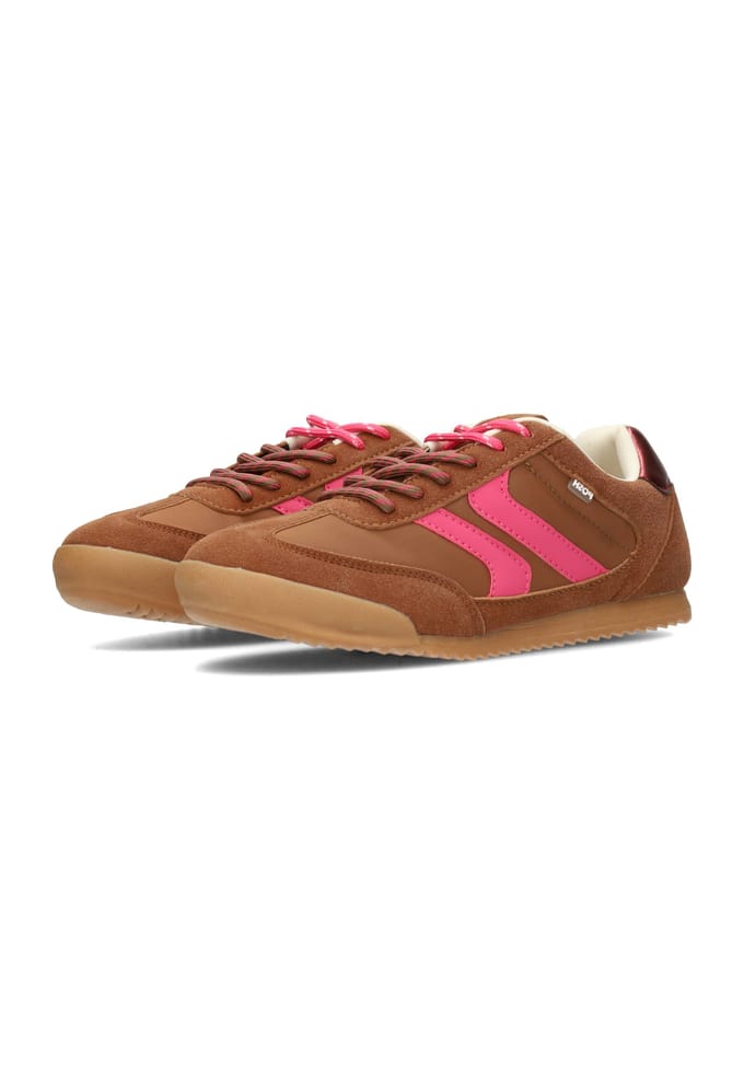 POSH by Poelman SKYE Dames Sneakers - Bruin