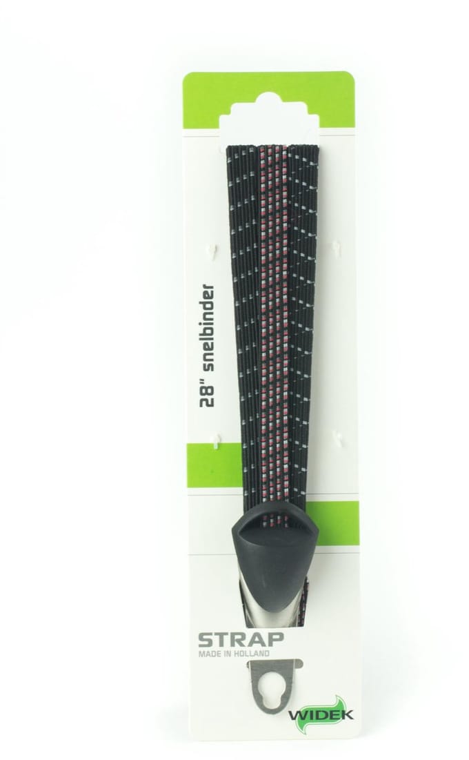 Widek - Triobinder - met universele RVS-beugel – zwart/grijs/rood