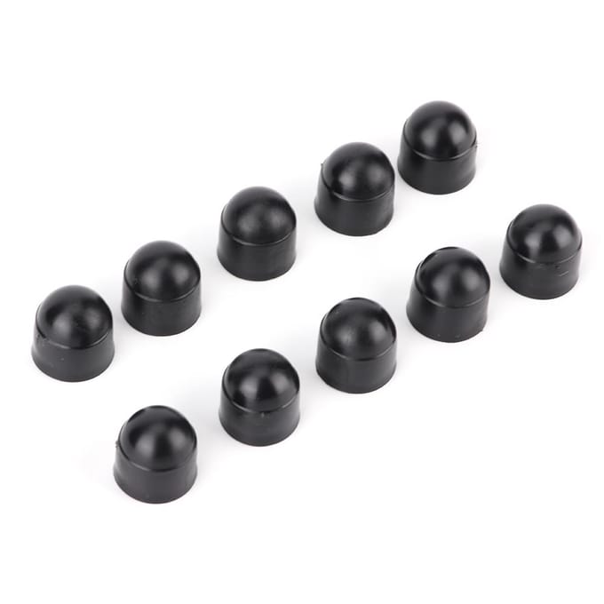 10 stuks M6 Plastic Zeskant Schroeven Moeren Kopkap Deksel Kit Geschikt voor JDM Auto