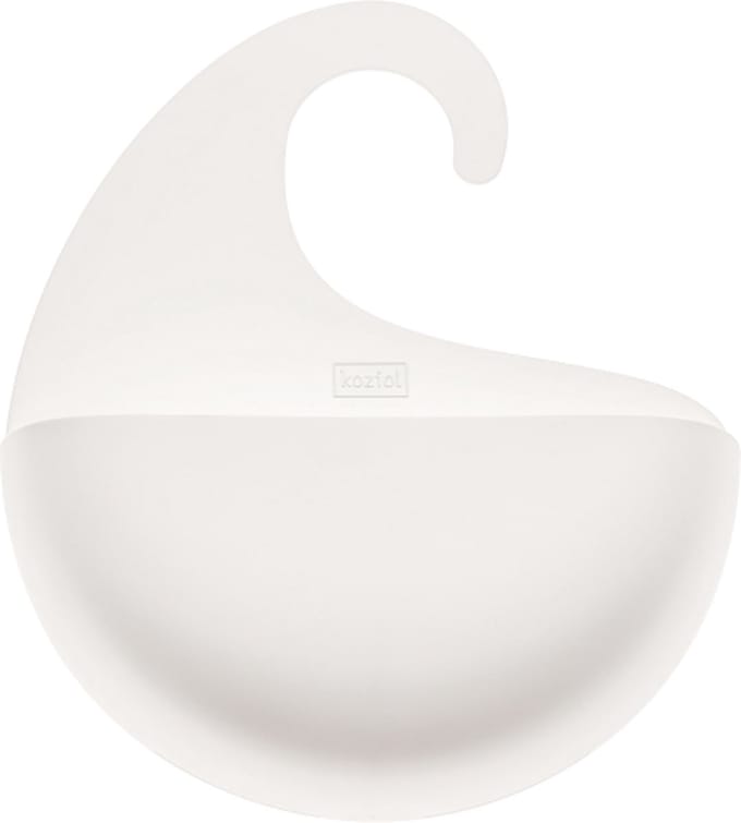 Koziol Recycled - Surf M Badkamer Organizer - Gerecycled Kunststof - Wit