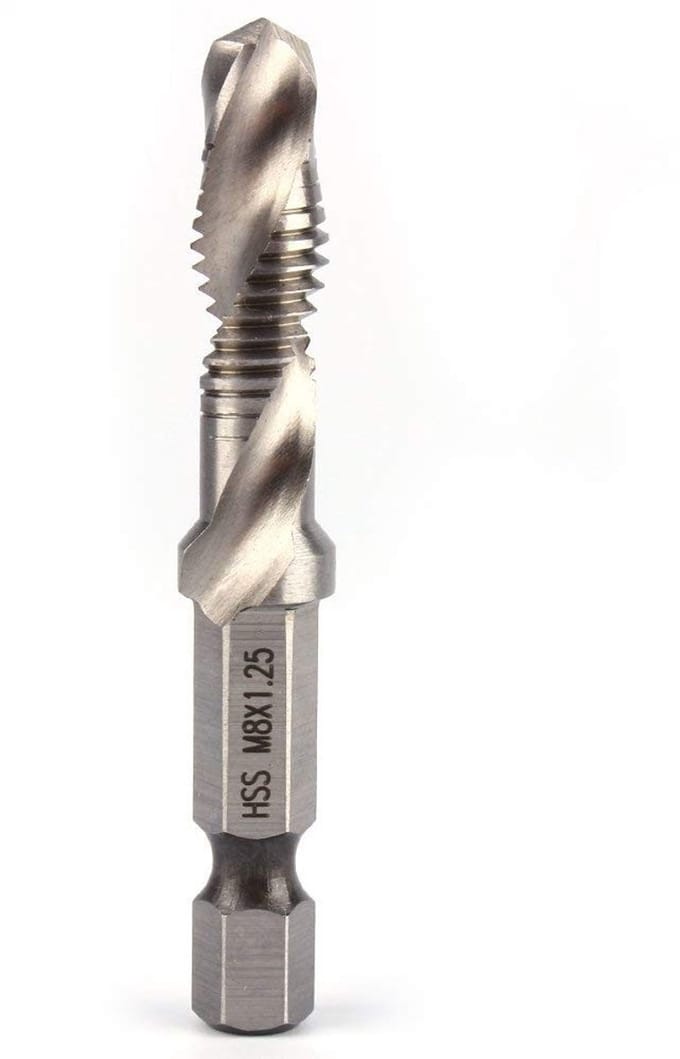 Dailygoods- Boor Hss M8 - Hexagonale Tap - Hooghardheid