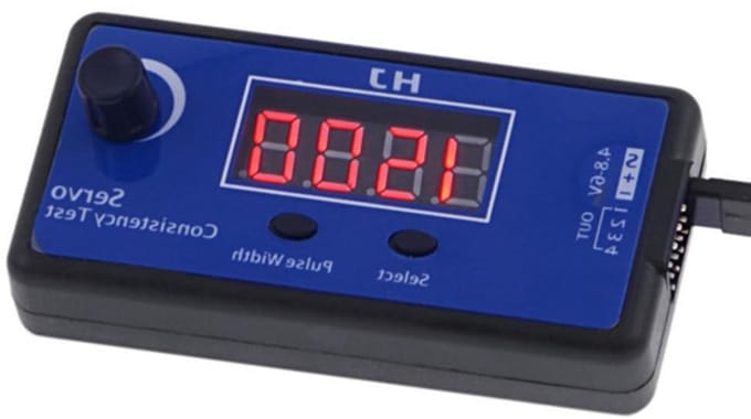Digitale Servo Tester voor RC Vliegtuigen en Modelleren