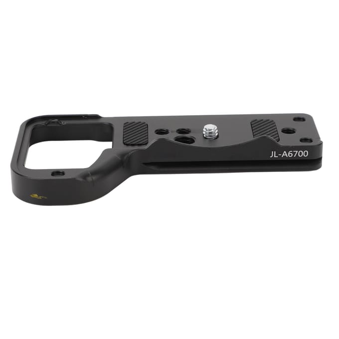 Camera Snelkoppelplaat Aluminiumlegering Camera Statief Basisplaat met 1/4in 3/8in Schroefdraad black