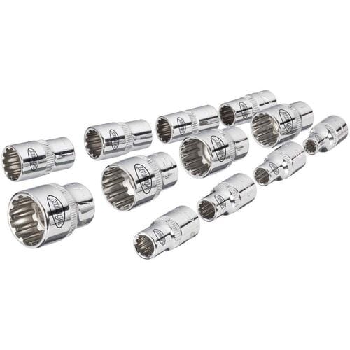 Vigor V1897 Dopsleutelinzetset 1/4 (6,3 mm) 17-delig