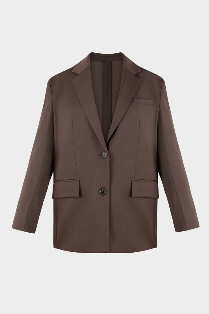 BENU Dames Oversized Blazer met Knopen