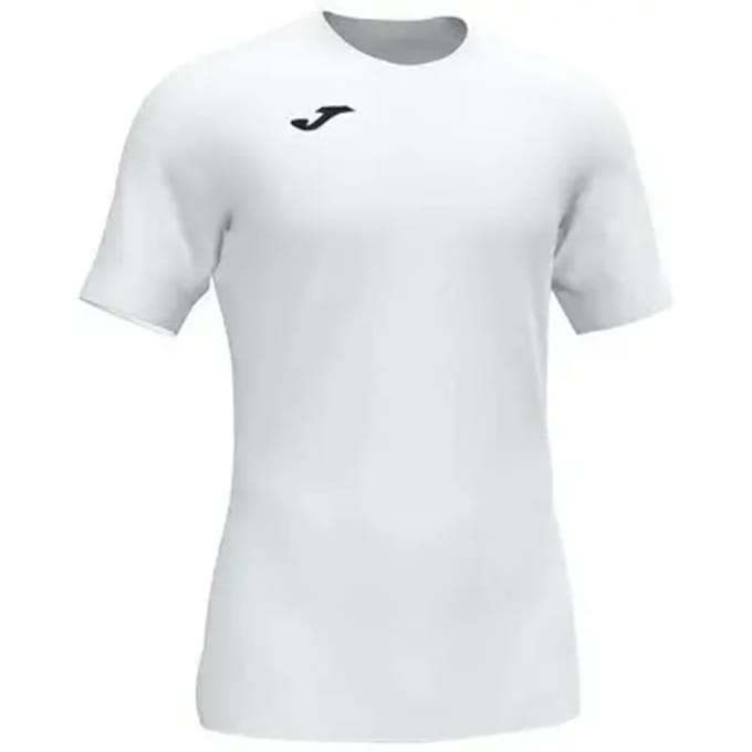 Joma Academy III Shirt Korte Mouw Kinderen - Wit | Maat: 152