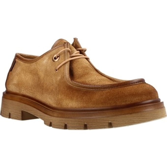 Hispanitas Bruine Newyork leren schoenen