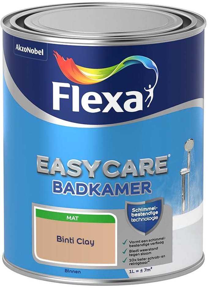 Flexa - Easycare Badkamer - Binti Clay - Mengverf - 1 L