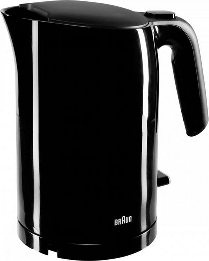 Braun WK 3110 Electric Kettle 1.7L 3000W Black zwart