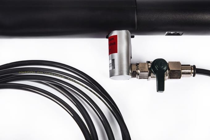 BenBow PRO Black Pneumatische Adapter voor Stofzuiger