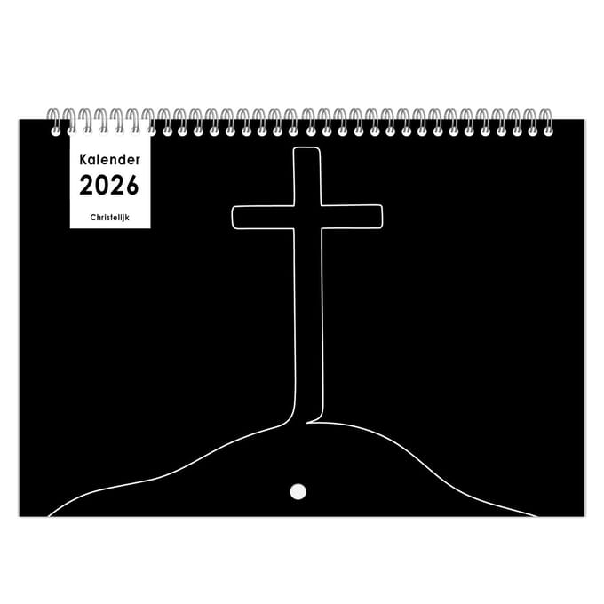 Huurdies - 2026 Kalender - Christelijk - A4