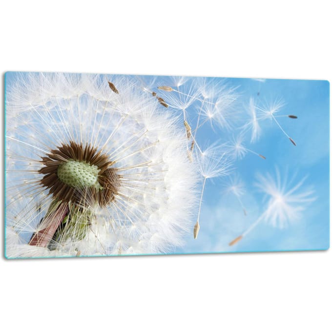TMK ArtDeko - Snijplank - Glas - 52x30cm - Bloemenmotief