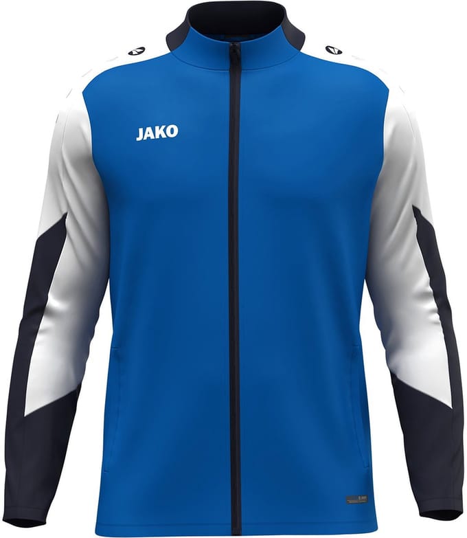Jako Dynamic Polyestervest Kinderen - Royal / Wit / Marine | Maat: 140