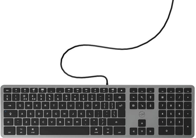 USB toetsenbord QWERTY UK-Engels voor Mac - Grijs