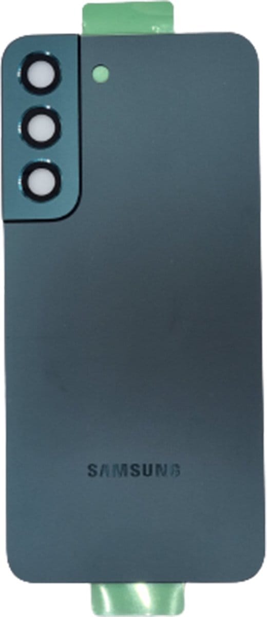 Achterkant Geschikt voor Samsung Galaxy S22 – Premium – Groen