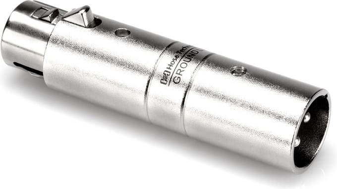 Hosa GLT-255 Ground Lifter XLR3F to XLR3M