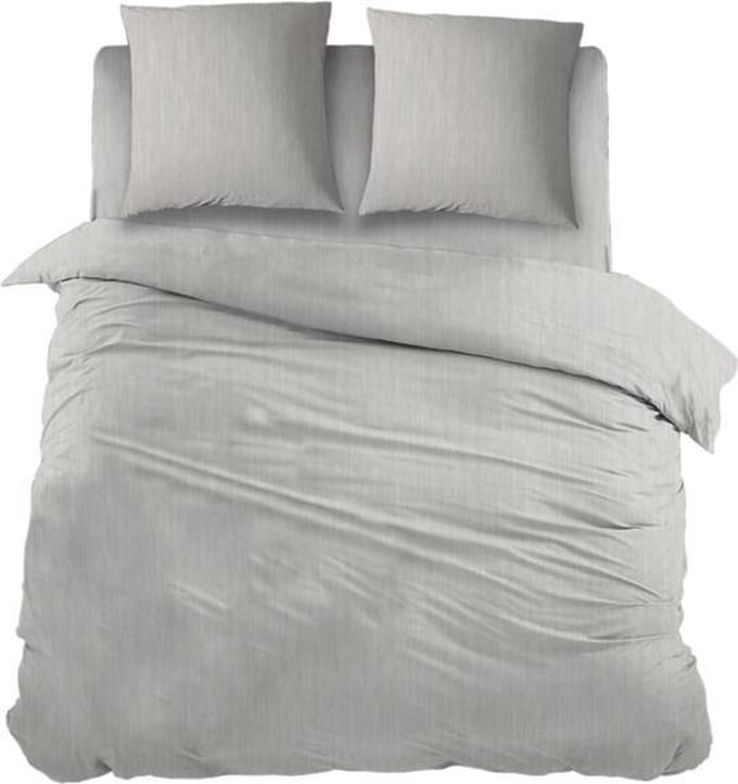 Snoozing Brigitte - Dekbedovertrek - Lits-jumeaux - 260x200/220 cm + 2 kussenslopen 60x70 cm - Light grey