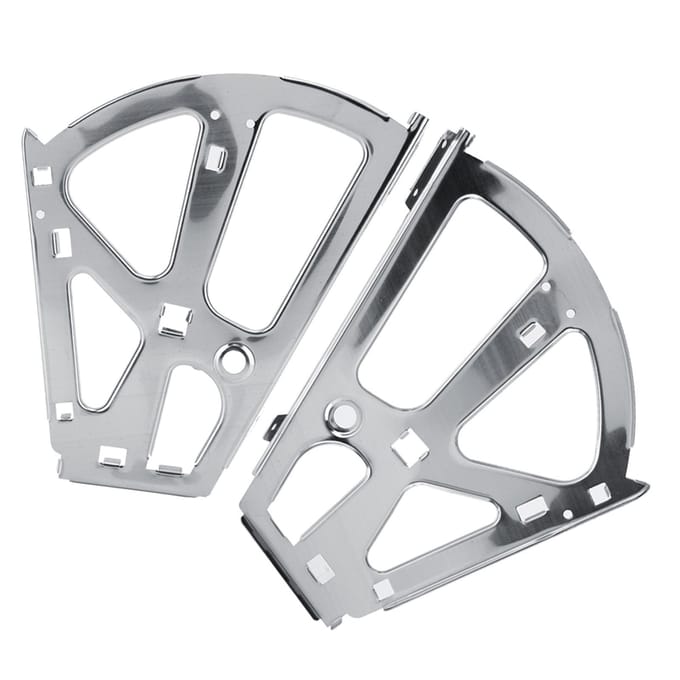 2 Pièces Acier Inoxydable Charnières de Meuble à Tiroir à Chaussures Pièces de Rechange pour Support Tournant Double layer
