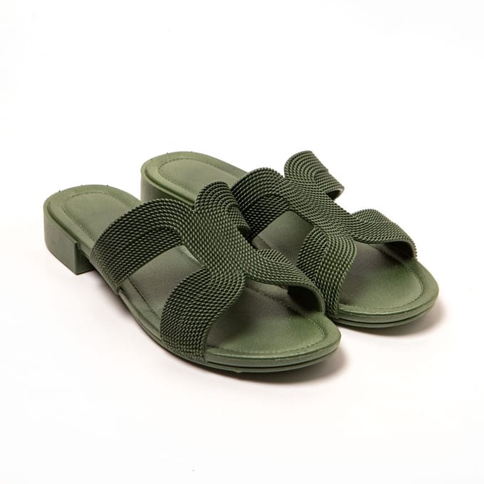 Brasileras Sandalen Damen-Legergroen-37