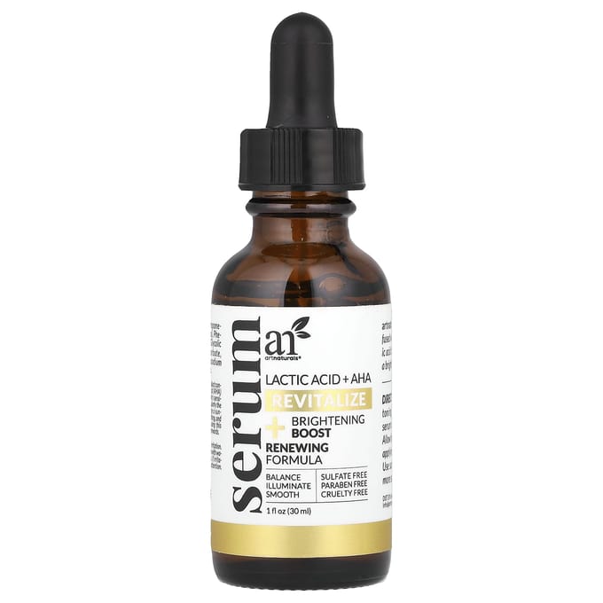 artnaturals, Lactic Acid + AHA Serum, 30ml (1fl oz) gray