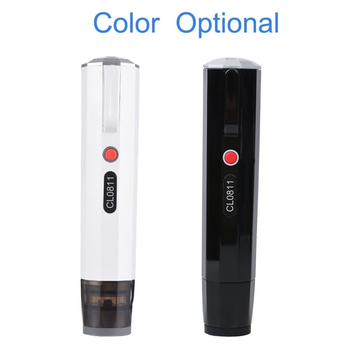 Handheld Vacuum Sealer Machine Draagbare USB Opladen Draadloze 2-in-1 Handmatige Handheld Vacuümpomp wit