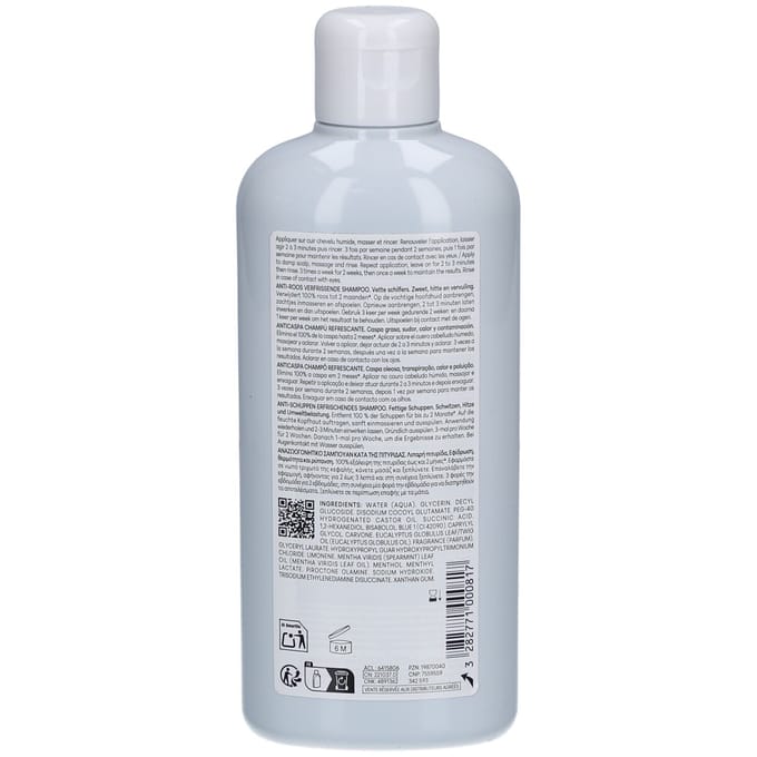 Ducray Kelual Squanorm Refreshing Anti-Dandruff Shampoo 400 ml
