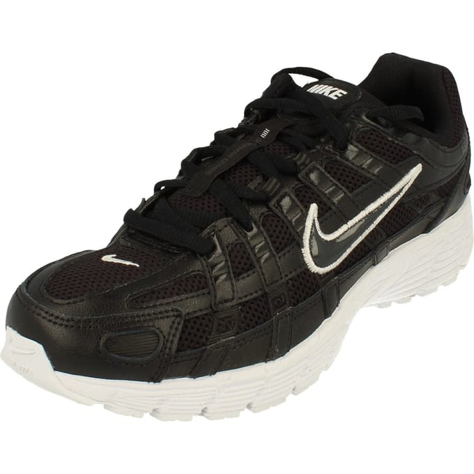 Nike Dames P-6000 Zwarte Sneakers