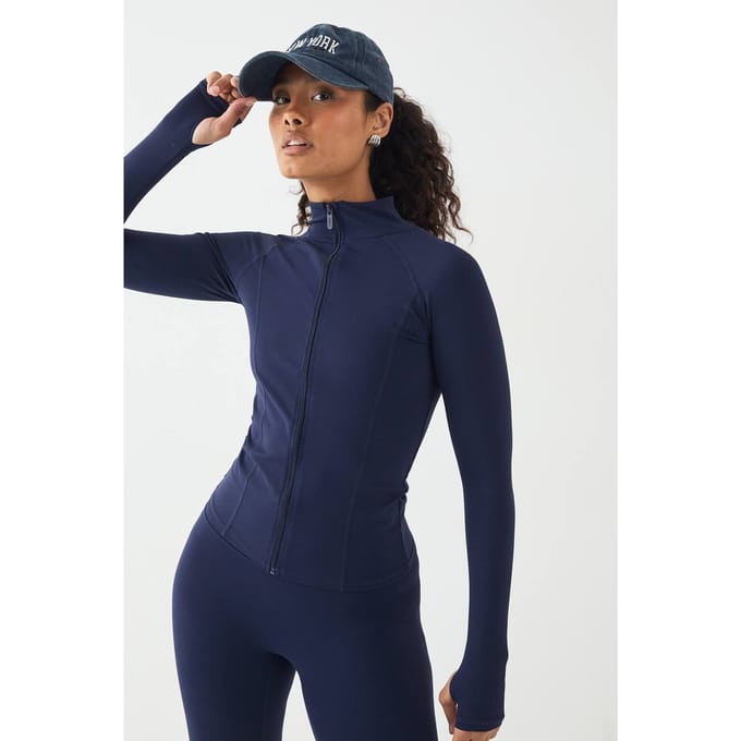 Dames DSGN Studio Ultra Sculpt Ritsjack | Navy | Maat: Medium