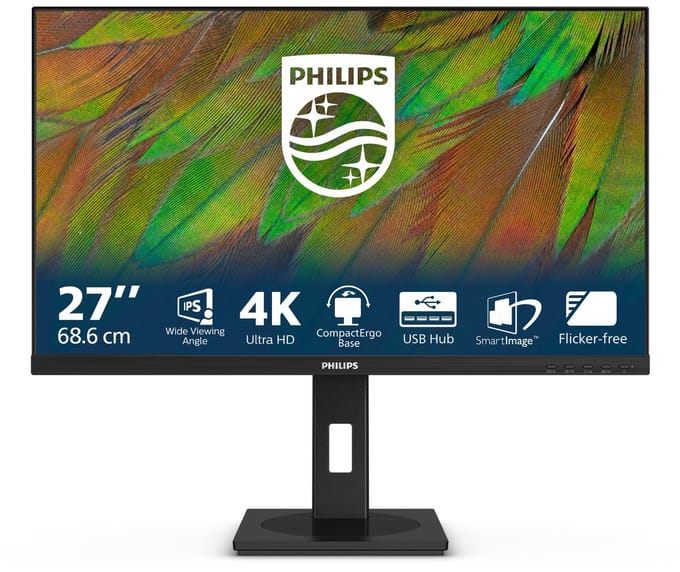 27" Philips 27B1N3800 - 3840x2160 (4K) - 60Hz - IPS
