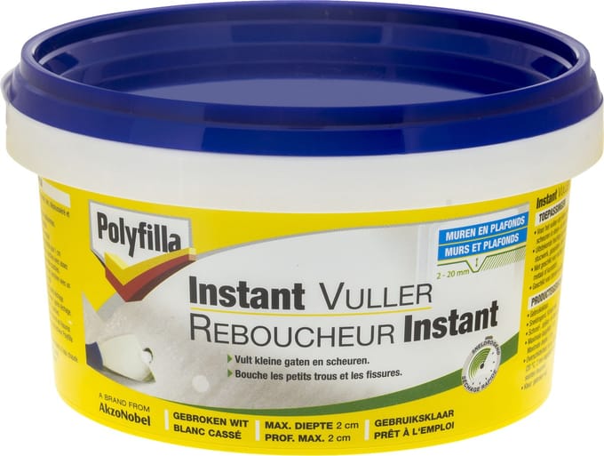 Polyfilla - Instantvuller - Gebroken Wit - 500 G