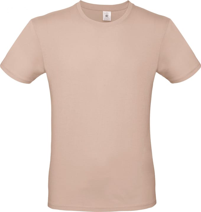 Classic E150 T-shirt B&C Collectie Millenial Pink/Roze Maat M