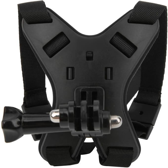 AT1109 Volledig Gezichtshelm Kinbevestiging Houder voor Hero 9DJI OSMO Actiecamera black