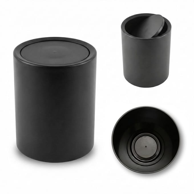 Badkamerafvalemmer RUND, 6 l