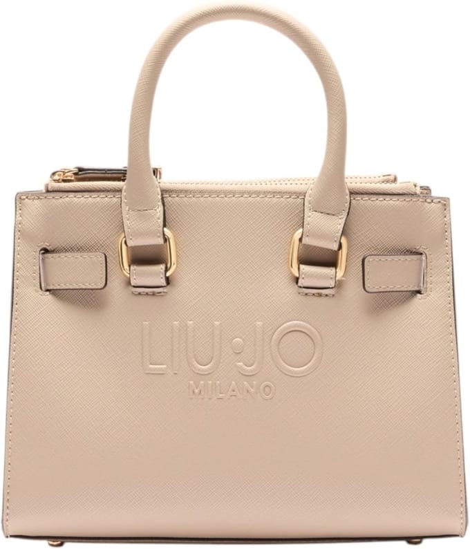 Dames Handtas Schoudertas Middelgroot Beige