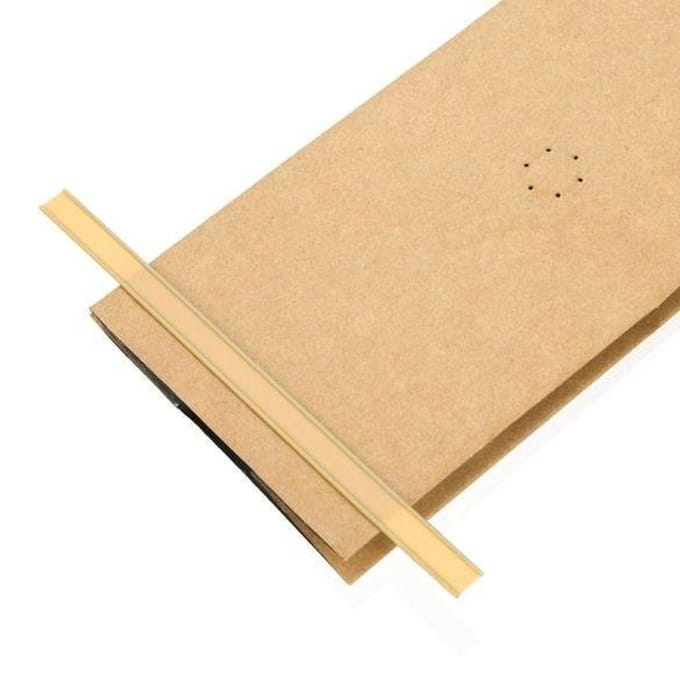 Bindstrips Klevend 14cm Kraft (100 stuks)