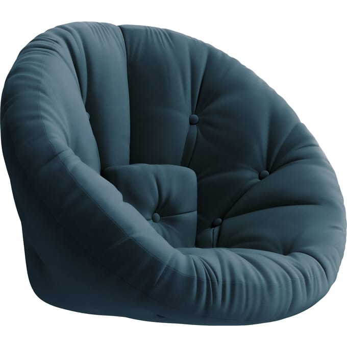 Karup Nido Stoel - 757 Petrol Blue