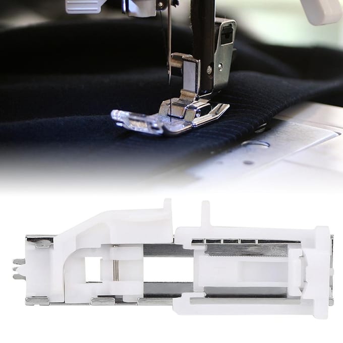 Pied-de-biche pour boutonnière de machine à coudre, pièces ménagères en acier inoxydable gray
