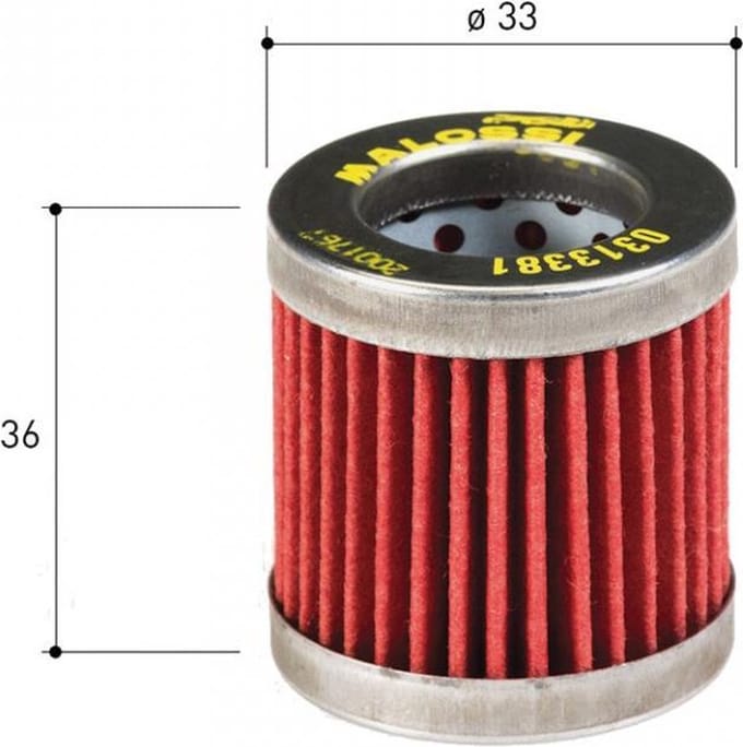 Filtre Ã huile Malossi voor scooter Piaggio 125 Sfera 1995-2017 313381 Nieuw
