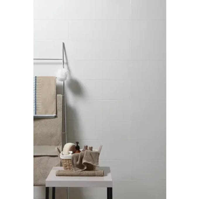 Dumaplast Wandbekleding Dumaclip Grijswit 25x120cm