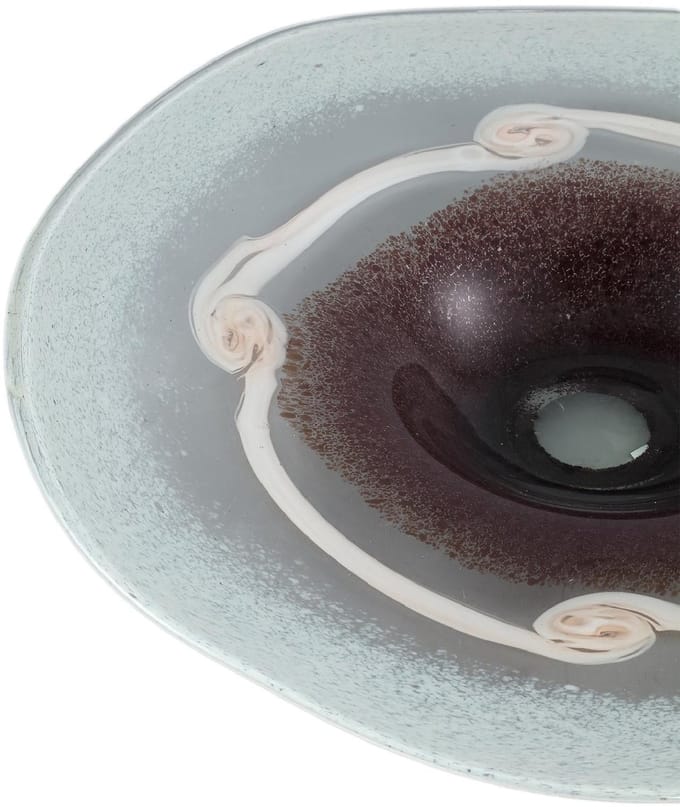 PTMD Stefan Schaal Decoratief - 45 x 45 x 8 - Glas - Creme