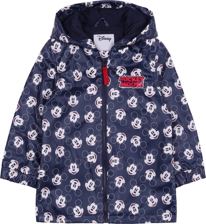 Marineblauwe regenjas met capuchon - Mickey Mouse DISNEY