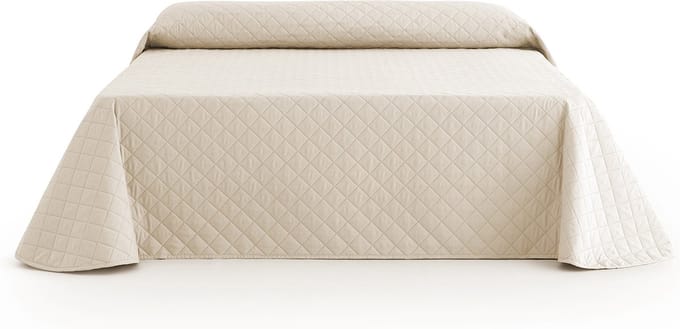 Bedsprei Duo Quilt Bedmaat 120cm Spreimaat 200x270cm Beige