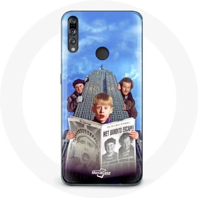 Coque pour Huawei p30 lite Home Alone Maman j'ai encore raté l'avion