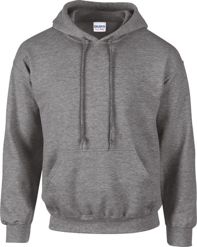 Gildan Heavy Blend™ Adult Hooded Sweatshirt GI18500 - Graphite Heather - S