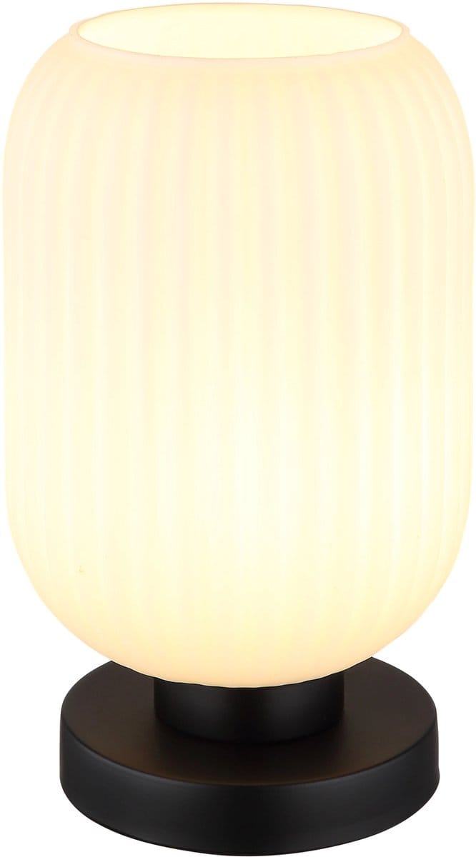 Tafellamp NORMY Matt zwart E27 Metaal ø14.0cm H:24.0cm