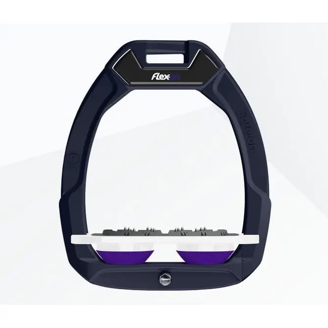 Veiligheidseisen voor het rijden Plat Ultra Grip Marine/Wit/Paarse Flex-On Safe-On