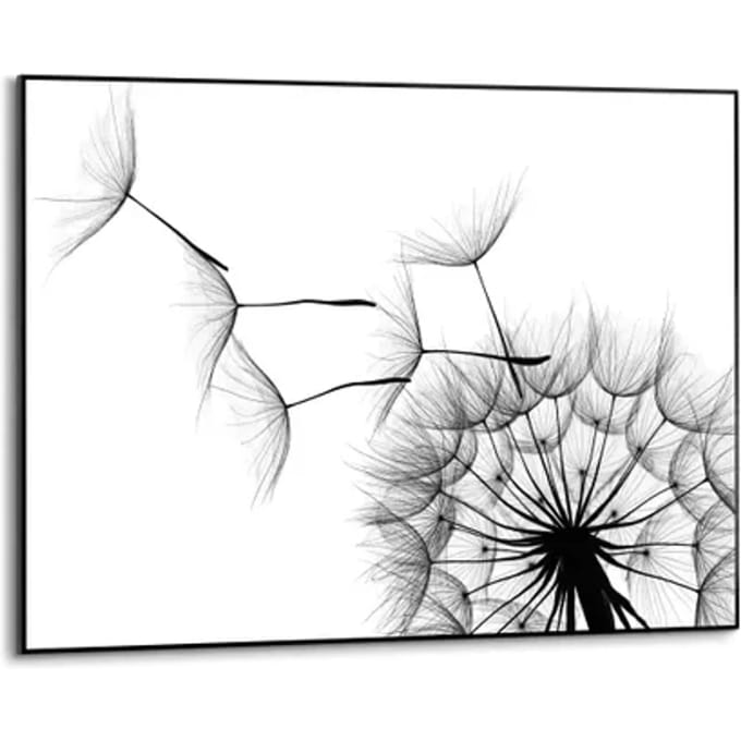 Schilderij Paardenbloem - 50 x 70 - Hout - REINDERS