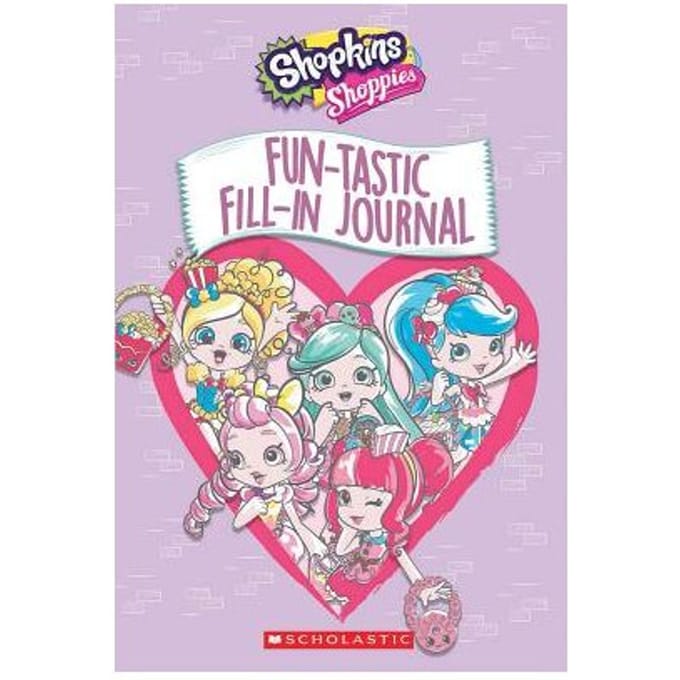 Fun-Tastic Fill-In Journal (Shopkins: Shoppies) - Scholastic